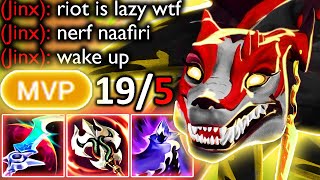 NAAFIRI NEEDS A NERF... BUT RIOT IS LAZY