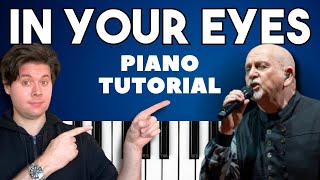 Download Lagu In Your Eyes - Peter Gabriel | Easy Piano Tutorial MP3