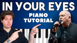 In Your Eyes - Peter Gabriel | Easy Piano Tutorial by Pierre Piscitelli 1,486 views 2 months ago 11 minutes, 21 seconds