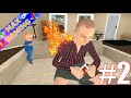 La grandmre en feu et un dmon qui mange les enfants  granny simulator gameplay 2  max gaming