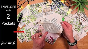 ENVELOPE With POCKETS ⭐ Junk Journal Tutorial ✅