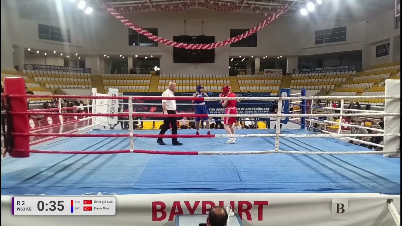 Ömür gül Akın - Elanur Özer TÜRKİYE BOKS FEDERASYONU ÜST MİNİKLER FERDİ BOKS ŞAMPİYONASI 2025