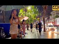 4k beach road pattaya thailand nightlife street walk around so many pretty freelancers