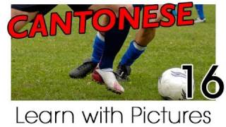 ⁣Learn Cantonese with Pictures - Play Ball! Sports Names in Cantonese