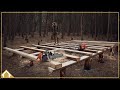 The Foundation / Milling Beams / Camp Cooking / Cabin Build EP04