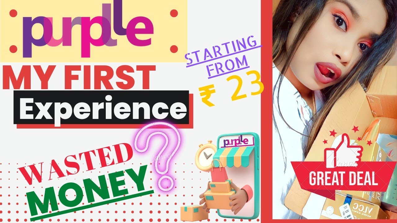 My 1st Purchase from Purplle App! Starting Rs23😱|Wasted Money😒😡 or Worth It 😀?Must Watch before buy!