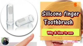 How and why to use silicone finger toothbrush. brush for babies|how
baby teeth video|brush 1 year baby|baby cleaning|bab...