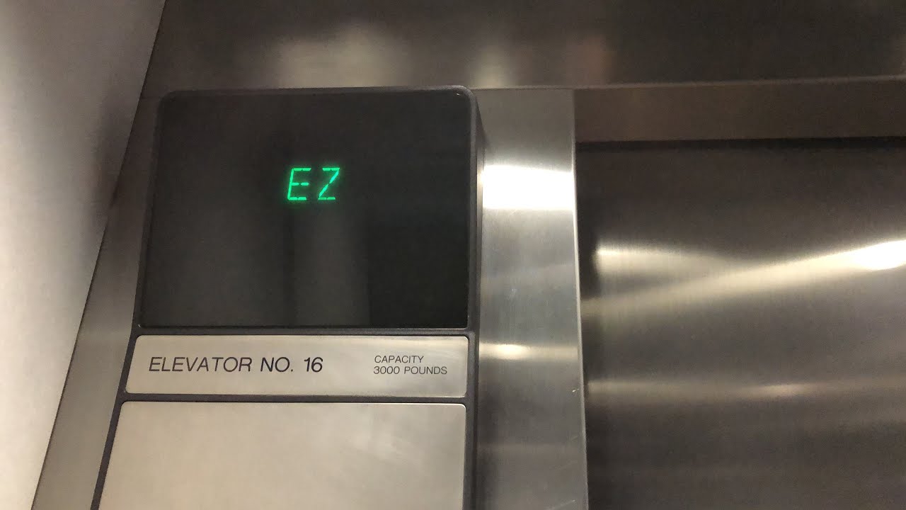 Otis Elevonic 401 Traction Elevators Parking Garage 801 I St NW otis-elevonic-401-traction-elevators-parking-garage-801-i-st-nw