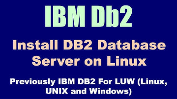 Install IBM DB2 on Linux (RHEL 9.1)