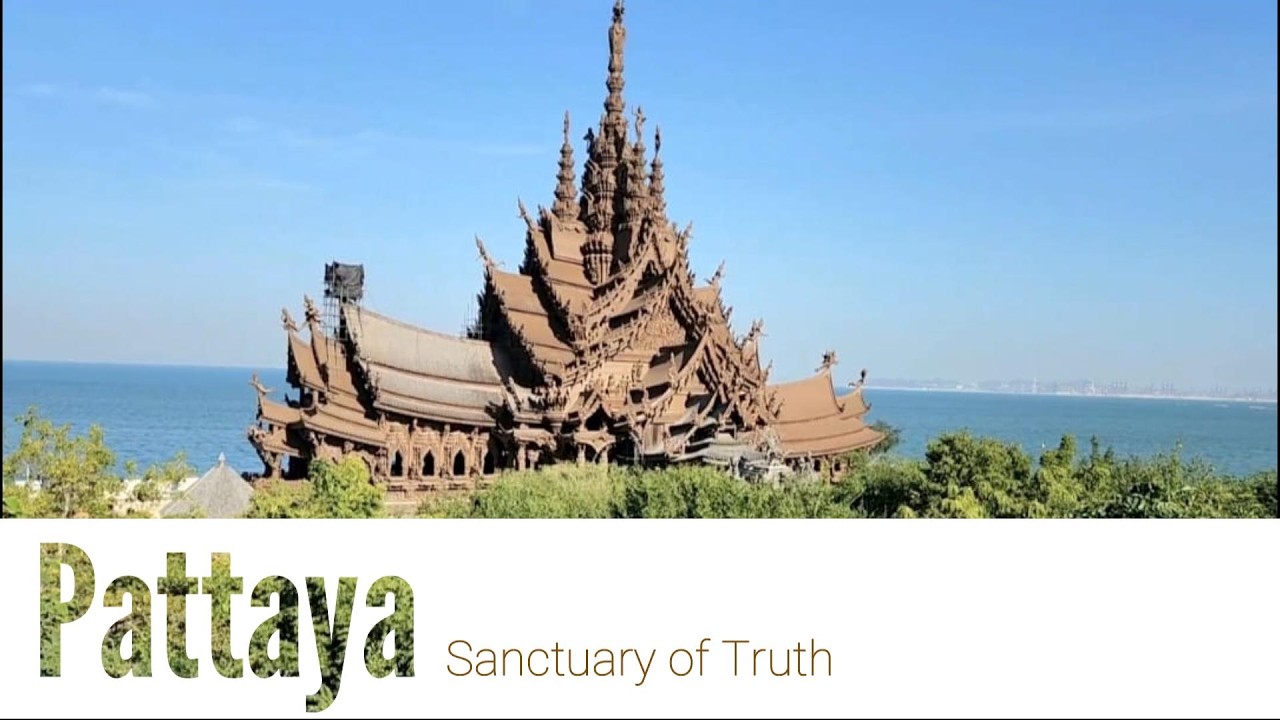 Cantiknya Seni Ukir Kayu di Sanctuary of Truth, Pattaya, Thailand