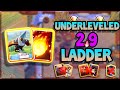 Underleveled X-Bow 2.9 vs Maxed Level 13's Ladder [Live Gameplay] - Clash Royale