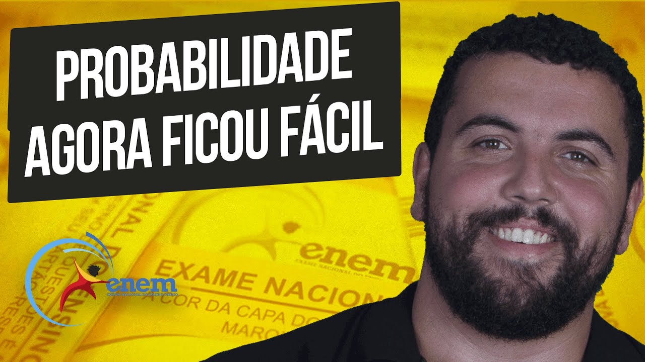 Matemática para ENEM |Dica 72| Probabilidade agora ficou fácil