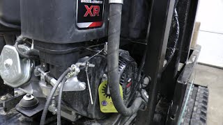 Mini Excavator Choke & Throttle Improvements QH12