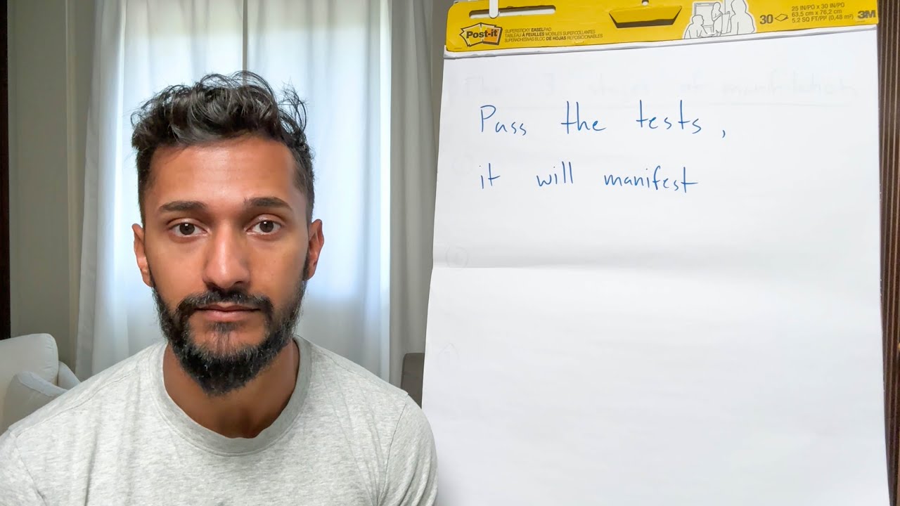 Life tests you before it manifests.