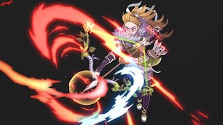 Elf archer spine animation