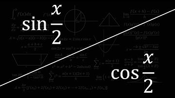Half Angle Formula: Express sin(x/2) in terms of cos(x). Express cos(x/2) in terms of cos(x)