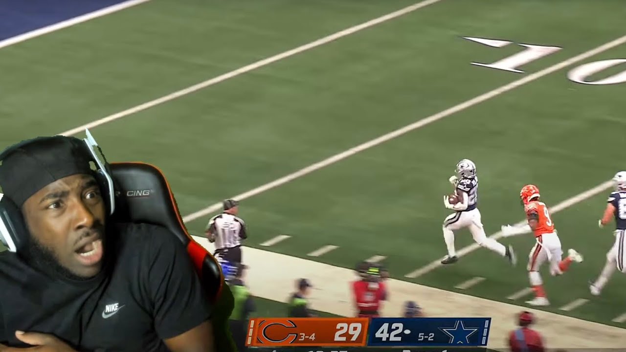 Tony Pollard Has Surpassed Zeke! "Chicago Bears vs Dallas Cowboys Week 8 Game Highlights" REACTION!