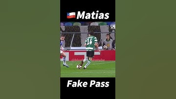 Matias Fake Pass Tutorial！#football #footballshorts #footballskills