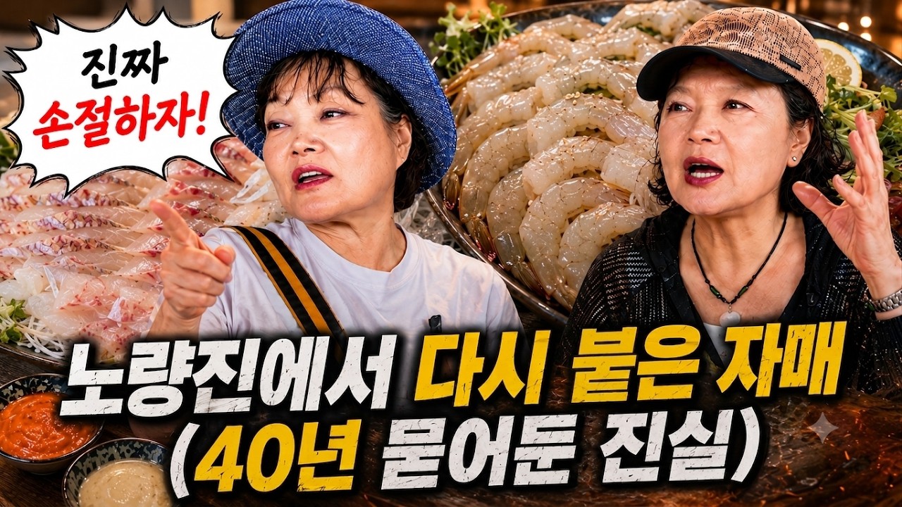 노량진에서 다시 붙은 자매! 40년 묻어둔 진실