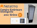 Caméra Extérieure Intelligente avec Sirène de Netatmo: Meilleur projecteur extérieur connecté (2/2)
