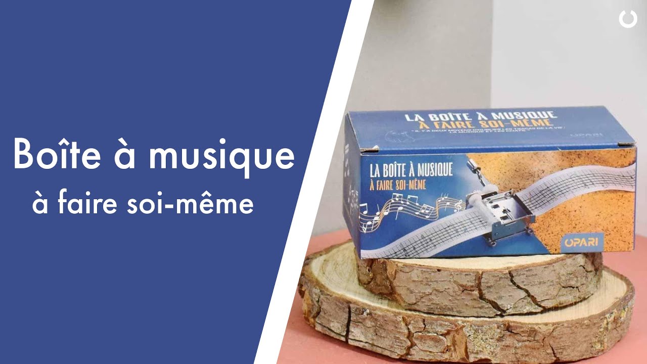 Boite à Musique à faire soi-même Opari🎵 / Créez votre propre boîte à