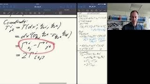 General Relativity, Lecture 11