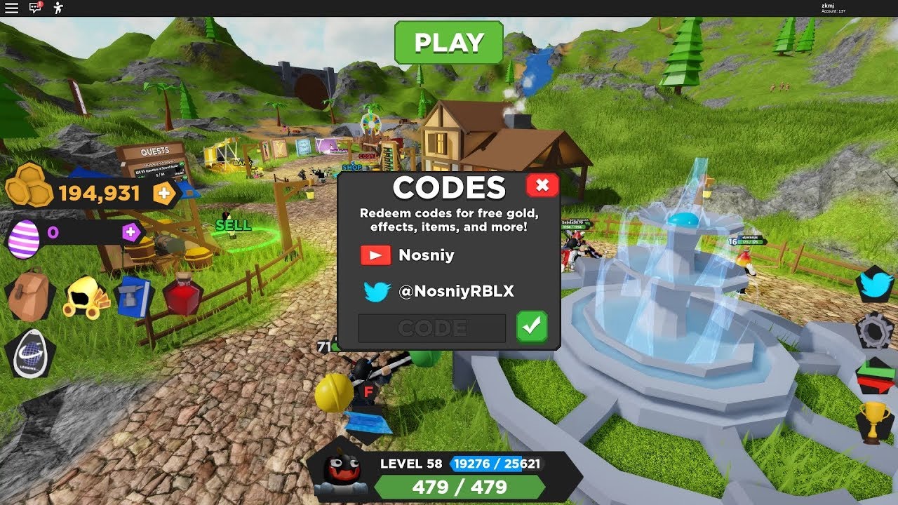 Roblox 🐇NEW CODES, EASTER🥚 💥Treasure Quest💥 - YouTube