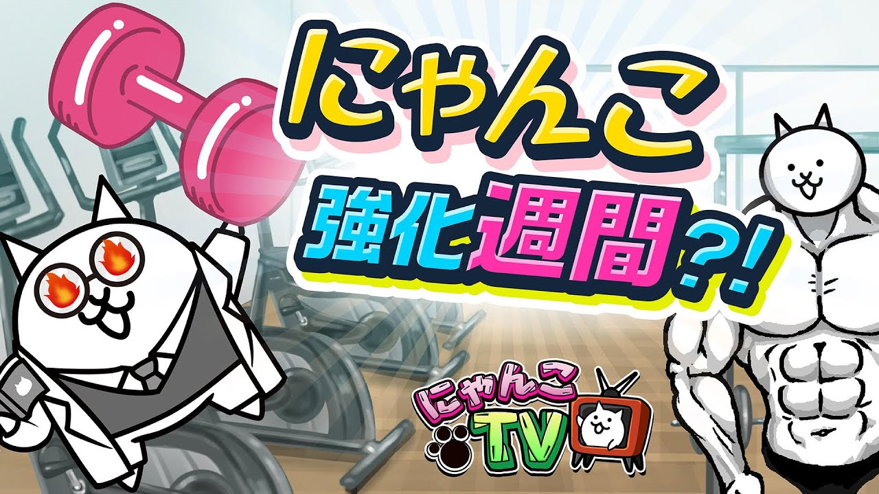 にゃんこTV】新イベント『にゃんこ強化週間』にゃ！【にゃんこ大戦争