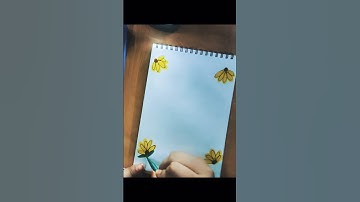 simple border designs for project work #shorts #viralshorts #projectwork #border #doodleart