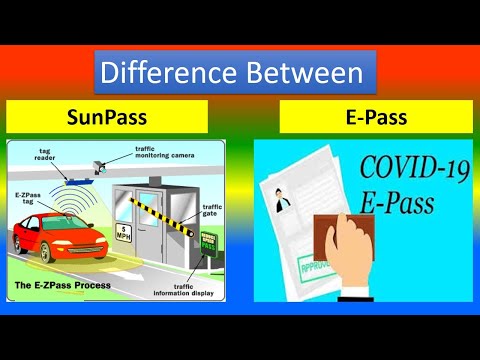 Difference Between Sunpass and E-pass
