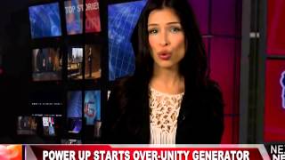 Power Up Starts Over-Unity Generator