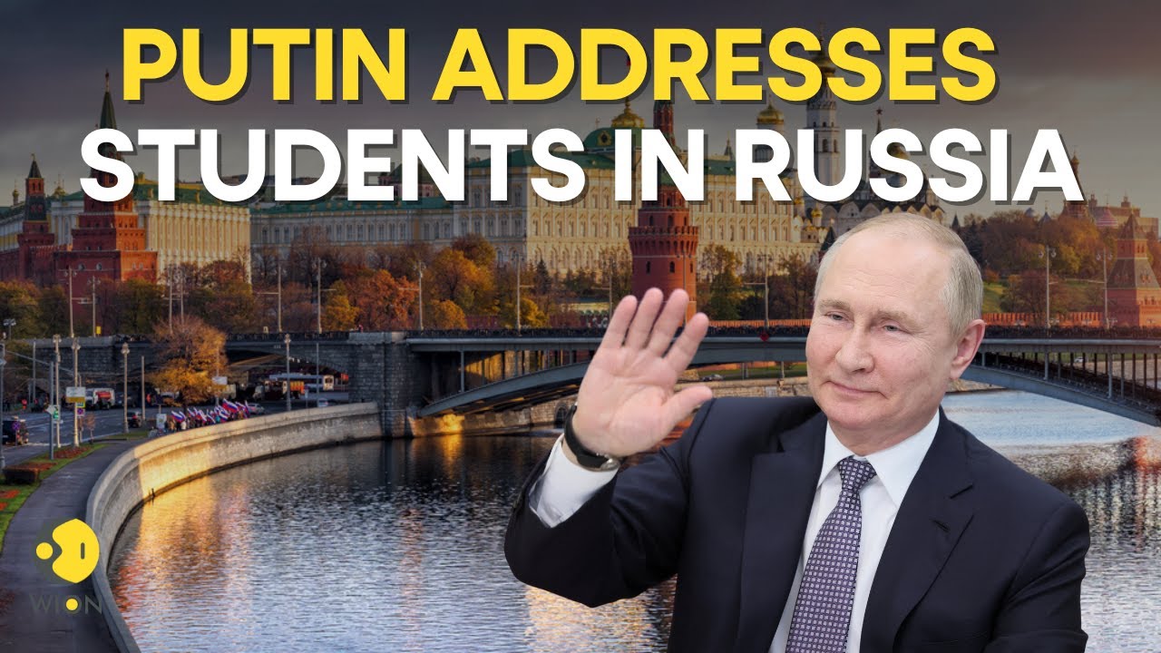 Putin Speech LIVE: Putin meets top students to mark start of Russian school year | WION LIVE