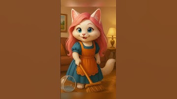 Mèo con và mèo anh hai làm mẹ bị thương #ai #cute #mèo #meow #cat #shorts