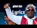 Rayvanny ft mayorkun - gimi dat (official lyrics) video