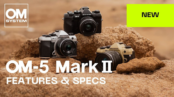Meet the new OM SYSTEM OM 5 Mark II | Product Features