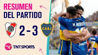 ¡El Xeneize se impuso en el Superclásico y es semifinalista! | #River 2-3 #Boca | Resumen