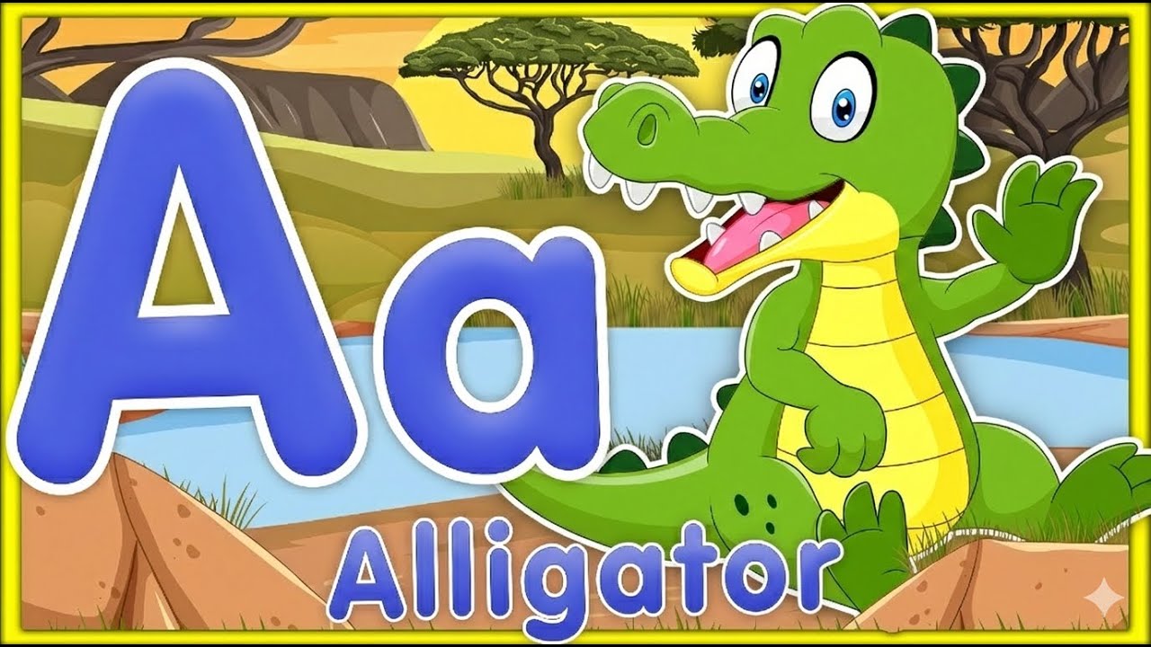 ABC Animals Song for Kids | Learn Alphabet with Animals | A to Z Phonics Song