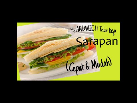 Video: Cara Membuat Sandwich Keju Dan Tomat Panas