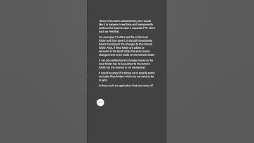 Keeping local windows folder in sync with remote ftp folder in real time #shorts