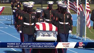 Lawrence Marine hero laid to rest