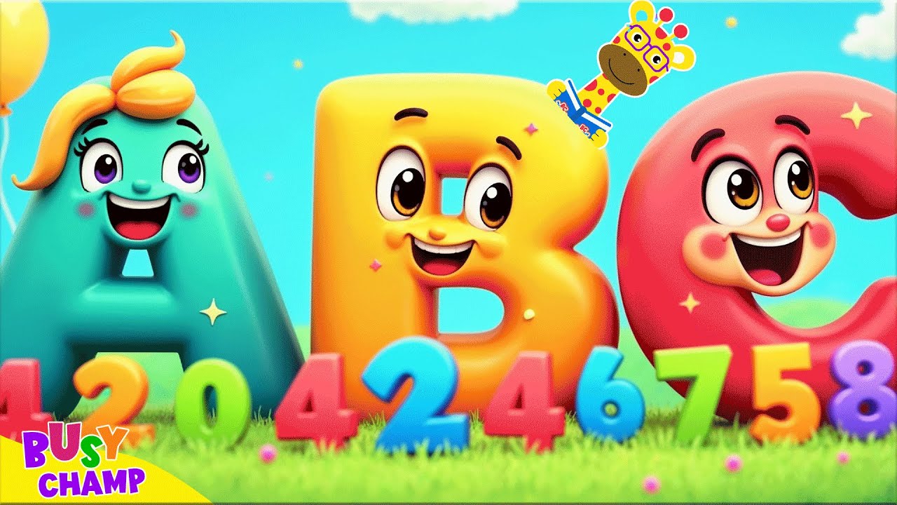 Learn ABC Phonics Shapes Numbers Colors | Toddler Learning Videos For 3 ...
