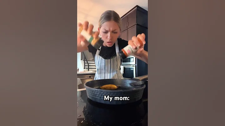 Me VS my mom when COOKING: 🍳🧑‍🍳😂 | Gabriella Triple Charm #shorts