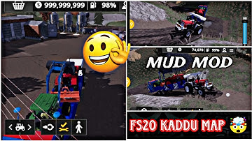 Farming simulator 20 mud mod \\ Kaddu map 🗺️