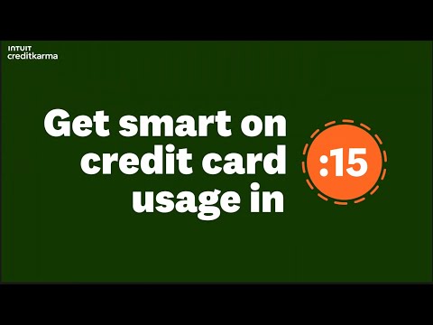 :15 Take: What's Credit Card Utilization? | Intuit Credit Karma