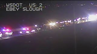Suspected DUI driver crashes on US 2, causing closure