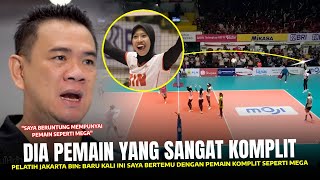 DIA SANGAT SEMPURNA !! Pelatih Jakarta BIN Terkejut Melihat AKSI GILA Megawati vs Petrokimia Gersik