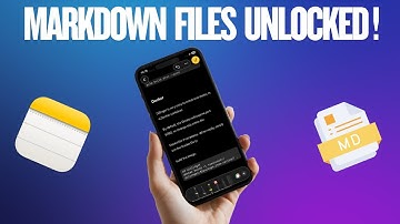 How to Import and Export Markdown Files in Apple Notes in iOS 26 on iPhone and iPad