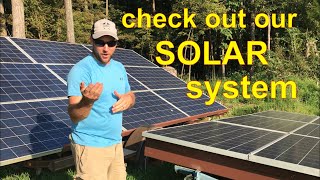 Our Solar System for our Off-Grid Pole Barn House EP14 by Projects by Knight 2,696 views 3 years ago 8 minutes, 44 seconds