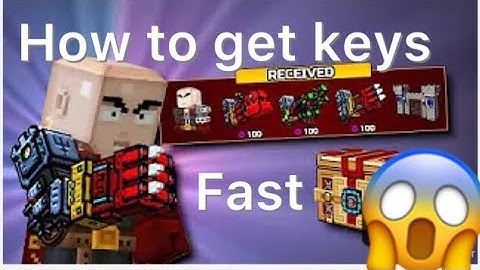 Pixel gun 3d how to get keys rlly fast