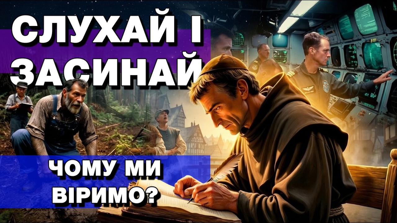 Чому Люди Вірять у Прибульців? Психологія НЛО, Монстрів і Привидів | Історія на ніч